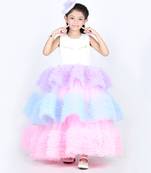 Multi color unicorn fairy dress