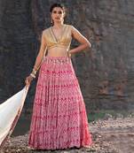 Featuring A Printed Lehenga