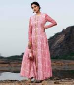 Featuring A Baby Pink Anarkali Suit