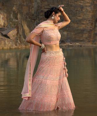 Featuring A Baby Pink Lehenga 3