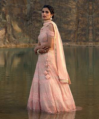 Featuring A Baby Pink Lehenga 5