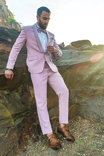 Lilac Coloured Tuxido