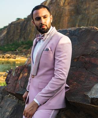 Lilac Coloured Tuxido 4