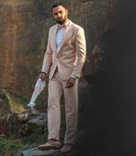 Peach Coloured Tuxido