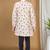 Hloom boys benaras silk printed kurta top - samar collection