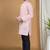 Hloom boys benaras silk printed kurta top - samar collection