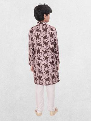 Hloom boys benaras cotton indi print kurta set- arsh collection 2