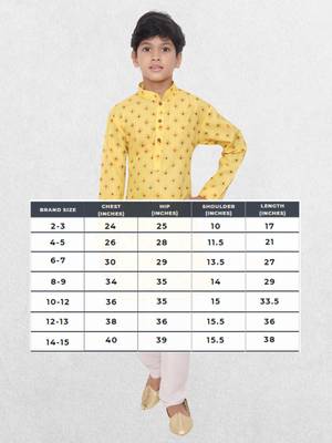 Hloom boys cotton printed kurta set -  mahir collection 5