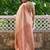 Janasya rashmika x saji saheli - women's beige chanderi silk ethnic motifs saree with unstitched blouse piece