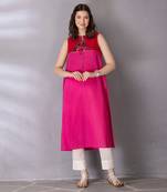 Pink kurta set