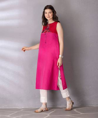 Pink kurta set 2