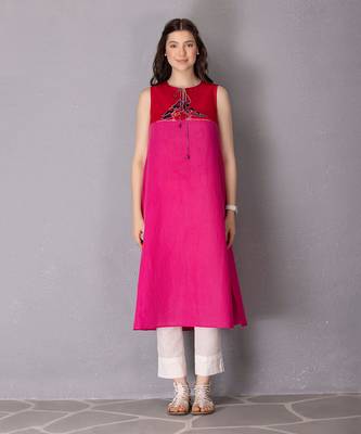 Pink kurta set 5