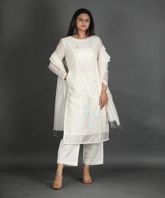 White kurta set 2