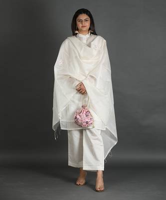 White kurta set 5