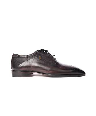 Black boseman laceup oxfords shoe 3