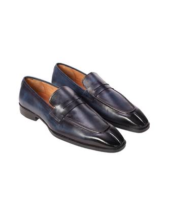 Blue oceanic split toe loafers 2