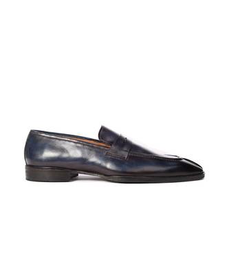 Blue oceanic split toe loafers 3