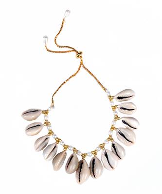 Shell embellished bangles (set of 2) 2
