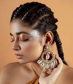 Tassel embellished earrings