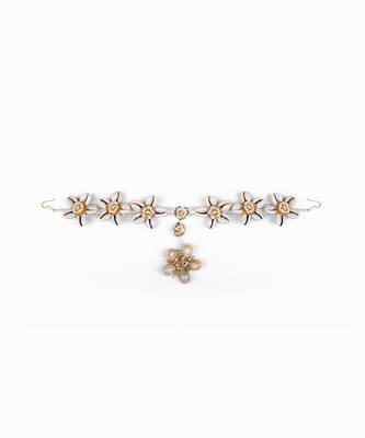 Shell studded sheeshpatti 3