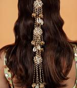 Pearl embellished hair accessory
