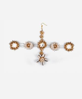 Shell floral drop mathapatti 1