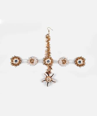 Shell floral drop mathapatti 1