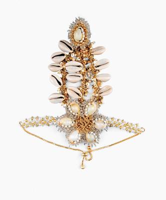 Pearl embellished haathphool 3