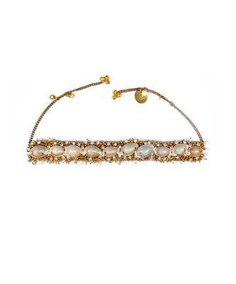 Shell embellished necklace 3