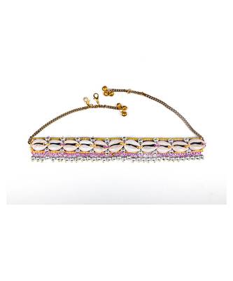Shell embellished necklace 2