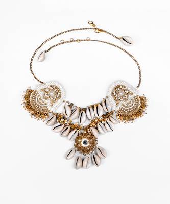 Shell embellished layered necklace 3