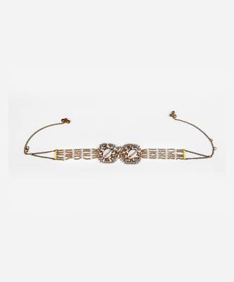 Shell embellished choker necklace 1