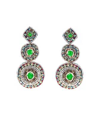 Moti embroidered danglers and drops 2