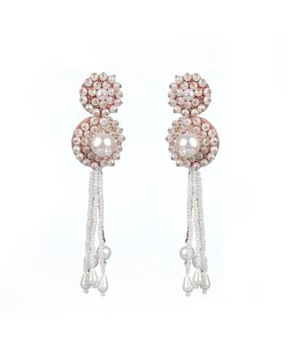 Bead embroidered danglers and drops 2