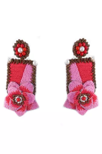 Multicolor handcrafted earrings
