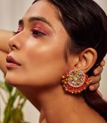 Sequin embroidered studs