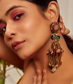 Chain link dangler earrings