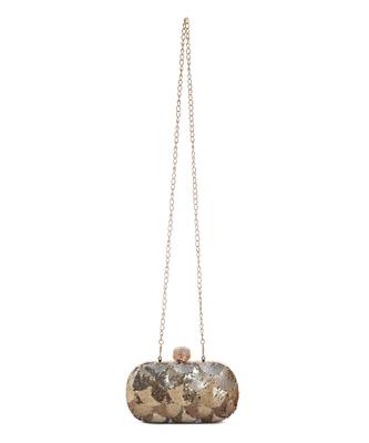 Gold ombre capsule clutch 3