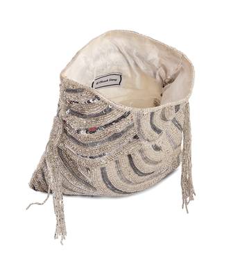 Silver platinum lux potli bag 5