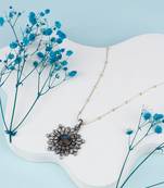 Labradorite silver sofia pendant