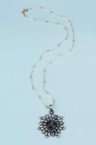 Labradorite silver sofia pendant