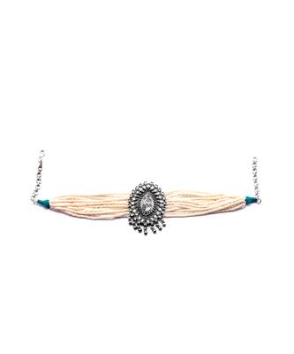 Silver stunning aaliya choker 3