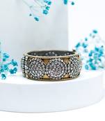 Golden silver ruhiya bracelet