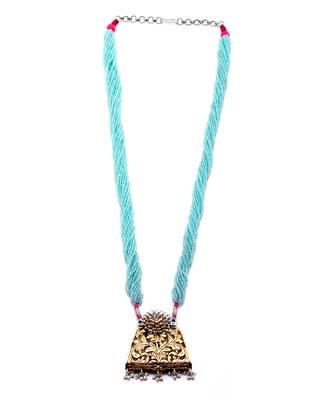 Golden silver aasia necklace 4