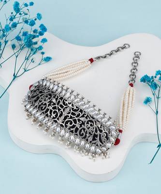 Silver sharia charming choker 1