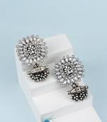 Silver natila elegant earrings