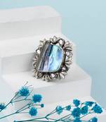 Silver marina adorable ring