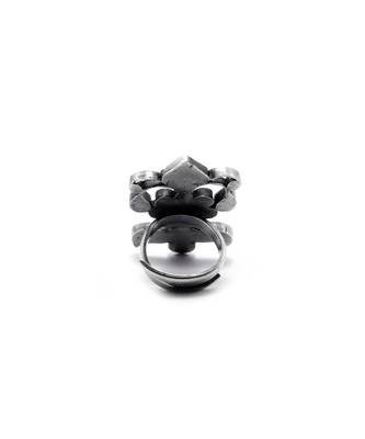 Pink silver isabella charming ring 3