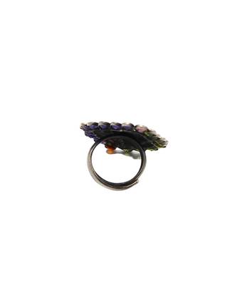 Silver elena charming ring 3