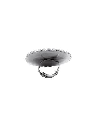 Silver julia mirror ring 3